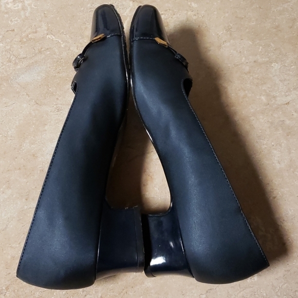 SOFT STYLE BY HUSH PUPPIES BLUE LOW HEEL - Picture 4 of 8